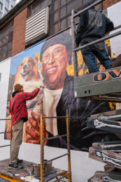 Artists;Brooklyn;Frescoes;Frescos;Kaleidos;Kaleidos-images;Mural-Paintings;Painters;Paintings;Tarek-Charara;USA;La-parole-à-limage